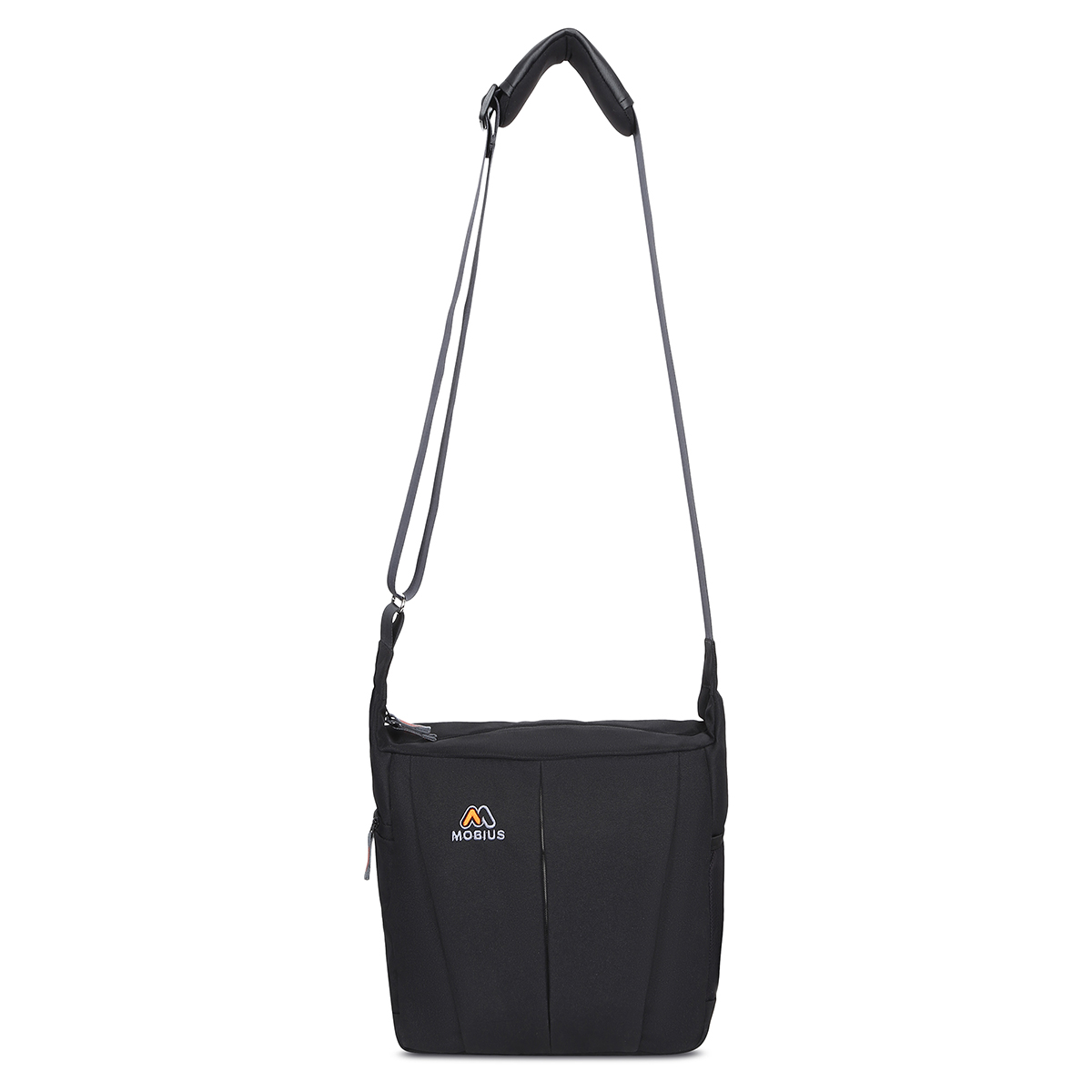 Lens clearance sling bag